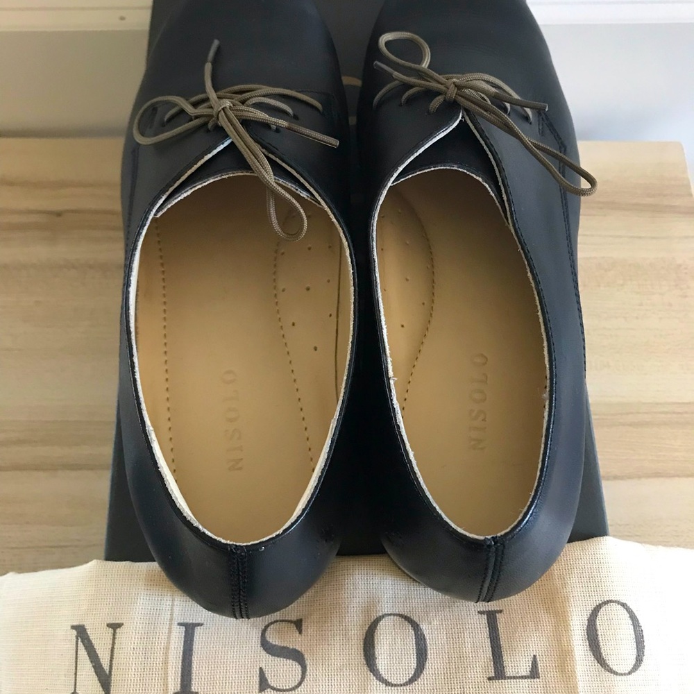 Nisolo Oliver Oxford. Black.